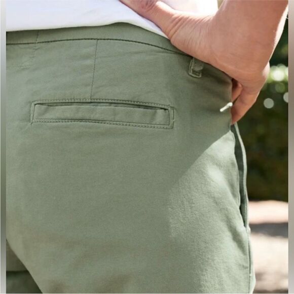 Frank & Eileen NWT  Wicklow Italian Performance Twill Chino Pants Army size 0 - Picture 8 of 10